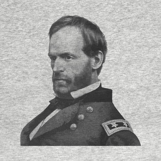 General William Tecumseh Sherman by warishellstore